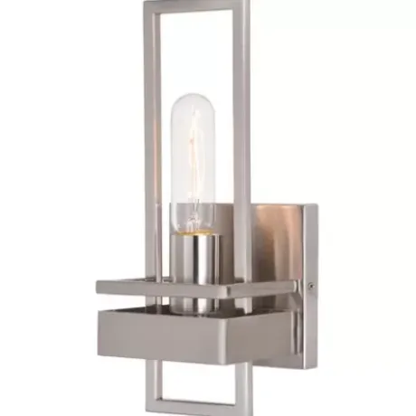* Indoor Lighting|Deals Patriot Lighting® Marquis Satin Nickel 1 Light Wall Light