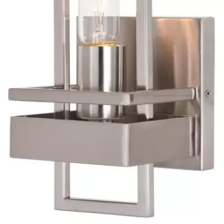 * Indoor Lighting|Deals Patriot Lighting® Marquis Satin Nickel 1 Light Wall Light