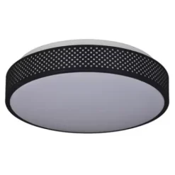 * Indoor Lighting|Deals Patriot Lighting® Pixel Black Integrated Led Flush Mount Ceiling Light