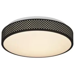* Indoor Lighting|Deals Patriot Lighting® Pixel Black Integrated Led Flush Mount Ceiling Light