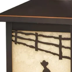 * Outdoor Lighting|Deals Patriot Lighting® Ranch Burnished Bronze Motion Sensor Outdoor Wall Light