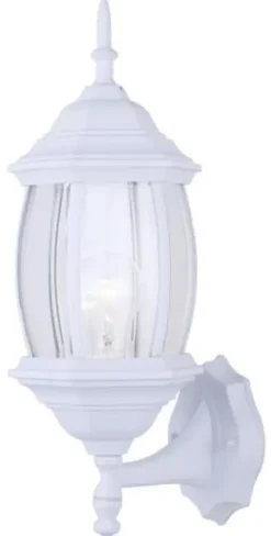 * Outdoor Lighting|Deals Patriot Lighting® Reece White Outdoor Wall Light – 2 Pack