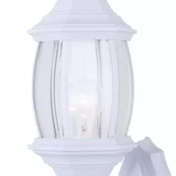 * Outdoor Lighting|Deals Patriot Lighting® Reece White Outdoor Wall Light – 2 Pack