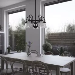 * Indoor Lighting|Deals Patriot Lighting® Renley Black 5-Light Chandelier