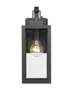 * Outdoor Lighting|Deals Patriot Lighting® Reanne Matte Black Dust To Dawn Outdoor Wall Light