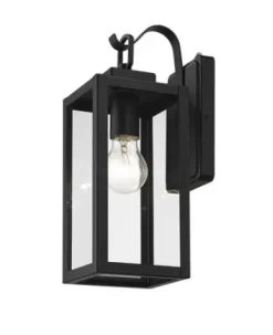 * Outdoor Lighting|Deals Patriot Lighting® Reanne Matte Black Dust To Dawn Outdoor Wall Light