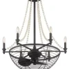 * Ceiling Fans|Deals Patriot Lighting™ Roux 30″ Bronze Fandelier