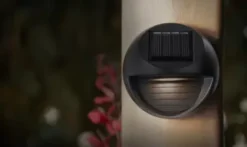 * Outdoor Lighting|Deals Patriot Lighting® Solar Integrated Led Pisek Deck And Stair Landscape Light – 2 Pack