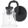 * Indoor Lighting|Deals Patriot Lighting® Toledo Matte Black 1 Light Vanity Light