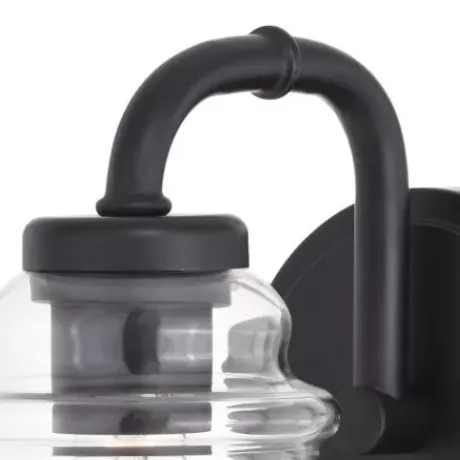 * Indoor Lighting|Deals Patriot Lighting® Toledo Matte Black 1 Light Vanity Light