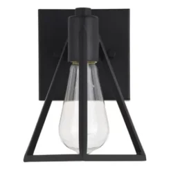 * Indoor Lighting|Deals Patriot Lighting® Tribeck Matte Black 1-Light Vanity Light