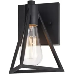 * Indoor Lighting|Deals Patriot Lighting® Tribeck Matte Black 1-Light Vanity Light