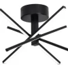 * Indoor Lighting|Discount Patriot Lighting® Norm Black Integrated Led Semi-Flush Mount Ceiling Light