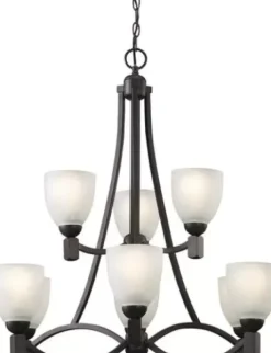 * Indoor Lighting|Discount Patriot Lighting® Grenadier 9-Light Oil-Rubbed Bronze Chandelier