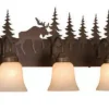 * Indoor Lighting|Discount Patriot Lighting® Yellowstone 3-Light Burnished Bronze Vanity Light