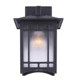 * Outdoor Lighting|Discount Patriot Lighting® Missie Black Outdoor Wall Light