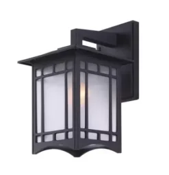 * Outdoor Lighting|Discount Patriot Lighting® Missie Black Outdoor Wall Light