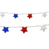 * Outdoor Lighting|Discount Patriot Lighting® 8′ 8″ Red White And Blue Stars Led String Light