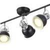 * Indoor Lighting|Discount Patriot Lighting® Kaisa Matte Black & White Led Track Light