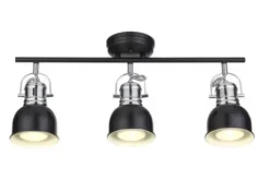 * Indoor Lighting|Discount Patriot Lighting® Kaisa Matte Black & White Led Track Light
