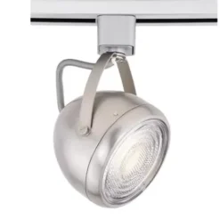 * Indoor Lighting|Discount Patriot Lighting® Dasha 1-Light Nickel Led Track Lighting Head