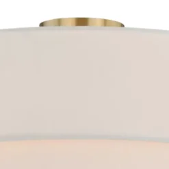 * Indoor Lighting|Discount Patriot Lighting® Burnaby Matte Brass 4 Light Semi-Flush Mount Ceiling Light