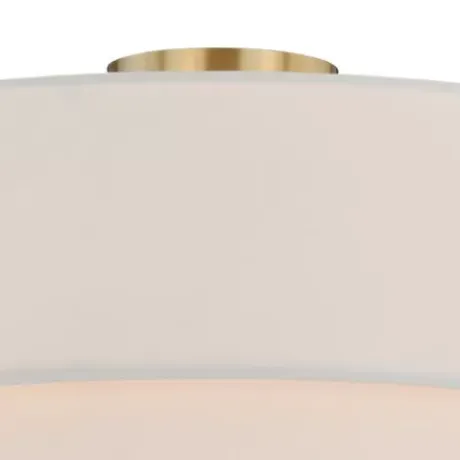 * Indoor Lighting|Discount Patriot Lighting® Burnaby Matte Brass 4 Light Semi-Flush Mount Ceiling Light