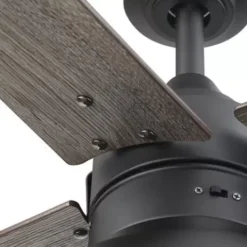 * Ceiling Fans|Discount Patriot Lighting® Amanda 48″ Matte Black Indoor Led Ceiling Fan