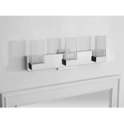 * Indoor Lighting|Discount Patriot Lighting® Lico Polished Chrome 3-Light Led Vanity Light