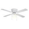 * Ceiling Fans|Discount Patriot Lighting™ Eros Ii 42″ White Indoor Ledceiling Fan