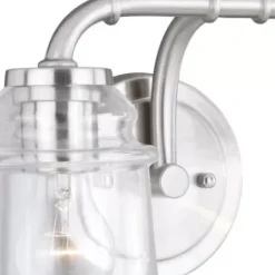 * Indoor Lighting|Discount Patriot Lighting® Toledo Satin Nickel 2 Light Vanity Light