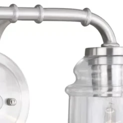 * Indoor Lighting|Discount Patriot Lighting® Toledo Satin Nickel 2 Light Vanity Light