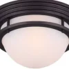 * Indoor Lighting|Discount Patriot Lighting® Justin Oil-Rubbed Bronze 2-Light Flush Mount Ceiling Light