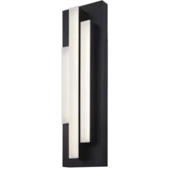 * Outdoor Lighting|Discount Patriot Lighting® Paralee Matte Black Led Outdoor Wall Light