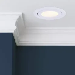 * Indoor Lighting|Discount Patriot Lighting® 4″ White Recessed Led Gimbal Trim Downlight