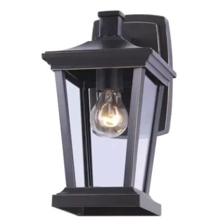 * Outdoor Lighting|Discount Patriot Lighting® Holliday Oil-Rubbed Bronze Outdoor Wall Light