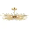 * Indoor Lighting|Discount Patriot Lighting® Nikko Gold Semi-Flush Mount Ceiling Light