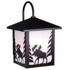 * Outdoor Lighting|Discount Patriot Lighting® Moose Burnished Bronze Outdoor Wall Light