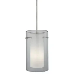 * Indoor Lighting|Discount Patriot Lighting® Christina Satin Nickel 1-Light Mini Pendant