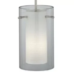 * Indoor Lighting|Discount Patriot Lighting® Christina Satin Nickel 1-Light Mini Pendant