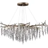 * Indoor Lighting|Discount Patriot Lighting® Rainier Silver Mist 6 Light Chandelier