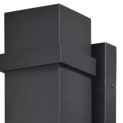 * Outdoor Lighting|Discount Patriot Lighting® Lavage Textured Black Led Outdoor Wall Light
