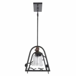 * Indoor Lighting|Discount Patriot Lighting® Spruce Black Walnut 4-Light Island Light