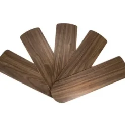 * Ceiling Fans|Discount Patriot Lighting® 52″ Oak/Walnut Ceiling Fan Replacement Blades – 5 Pcs/Set