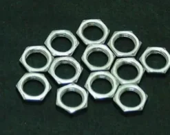 * Lighting Hardware & Accessories|Discount Patriot Lighting® Small Nickel Steel Lock Nuts – 12 Pk