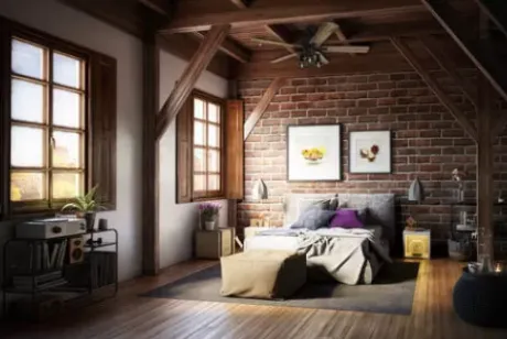 * Ceiling Fans|Flash Sale Patriot Lighting™ Crown Point 52″ Matte Black Industrial Indoor Led Ceiling Fan