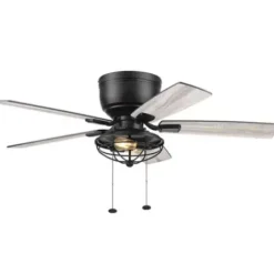 * Ceiling Fans|Flash Sale Patriot Lighting™ Annetta 52″ Matte Black Led Indoor/Outdoor Ceiling Fan