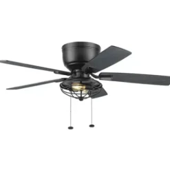 * Ceiling Fans|Flash Sale Patriot Lighting™ Annetta 52″ Matte Black Led Indoor/Outdoor Ceiling Fan