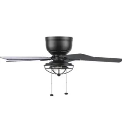 * Ceiling Fans|Flash Sale Patriot Lighting™ Annetta 52″ Matte Black Led Indoor/Outdoor Ceiling Fan