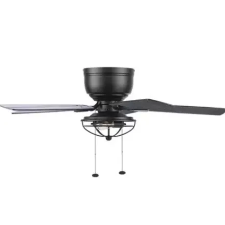 * Ceiling Fans|Flash Sale Patriot Lighting™ Annetta 52″ Matte Black Led Indoor/Outdoor Ceiling Fan